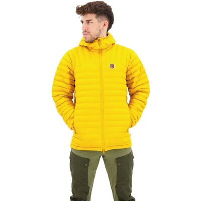 Fjällräven Uomo Giacca Expedition Lätt Hoodie Giallo Senape Fjällräven Uomo Giacca Expedition Lätt Hoodie Giallo Senape