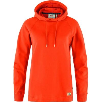 Fjällräven VARDAG HOODIE W Damen XL - Felpa con cappuccio - rosso Fjällräven VARDAG HOODIE W Damen XL - Felpa con cappuccio - rosso