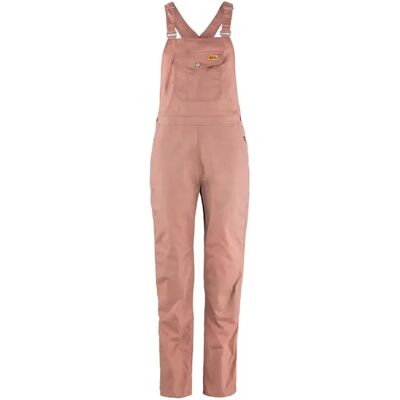 Fjällräven Damen Outdoorhose Vardag Dungaree Trousers W - Rosa, L Fjällräven Damen Outdoorhose Vardag Dungaree Trousers W - Rosa, L