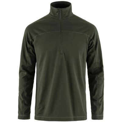 Fjällräven Abisko Lite Fleece Half-Zip M (87113) - foresta profonda Fjällräven Abisko Lite Fleece Half-Zip M (87113) - foresta profonda