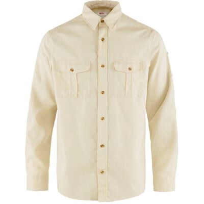 Fjällräven ÖVIK TRAVEL SHIRT LS M Outdoor Shirt - white Fjällräven ÖVIK TRAVEL SHIRT LS M Outdoor Shirt - white