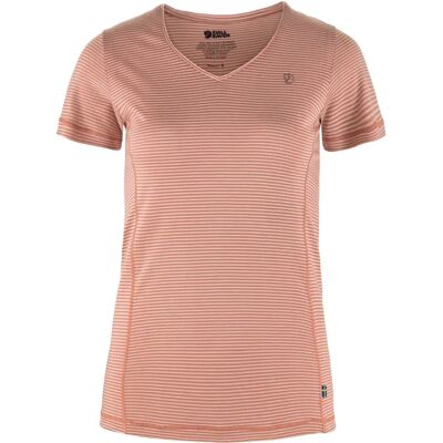 Fjällräven Abisko Cool T-Shirt Damen Dusty Rose - T-Shirt Fjällräven Abisko Cool T-Shirt Damen Dusty Rose - T-Shirt