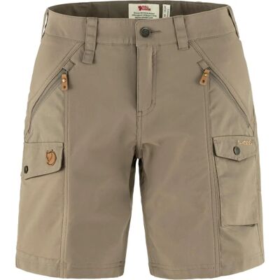 Fjällräven NIKKA SHORTS Curved Damen - Trekking-Shorts - beige-sand/braun Fjällräven NIKKA SHORTS Curved Damen - Trekking-Shorts - beige-sand/braun