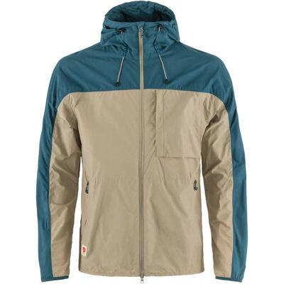 Fjällräven HIGH COAST WIND JACKET M XS - Windbreaker - beige-sand/blau Fjällräven HIGH COAST WIND JACKET M XS - Windbreaker - beige-sand/blau