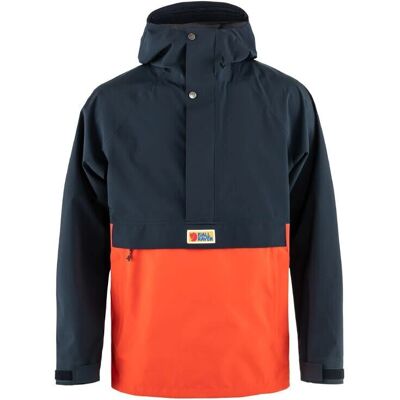 Fjällräven VARDAG HYDRATIC ANORAK Hombre Azul/Naranja XL - Chaqueta Impermeable Fjällräven VARDAG HYDRATIC ANORAK Hombre Azul/Naranja XL - Chaqueta Impermeable