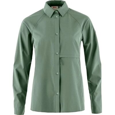 Fjällräven Abisko Trekking Hemd W - Atmungsaktiv, Recyceltes Polyester - Outdoor Bluse Fjällräven Abisko Trekking Hemd W - Atmungsaktiv, Recyceltes Polyester - Outdoor Bluse