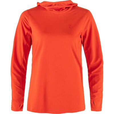 Fjällräven Abisko Sun-Hoodie W - Kapuzenpullover - rot Fjällräven Abisko Sun-Hoodie W - Kapuzenpullover - rot