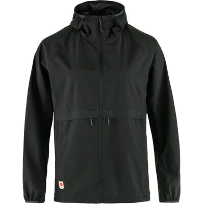 Fjällräven HIGH COAST WIND HOODIE W Damen Gr.M - Windbreaker - schwarz Fjällräven HIGH COAST WIND HOODIE W Damen Gr.M - Windbreaker - schwarz