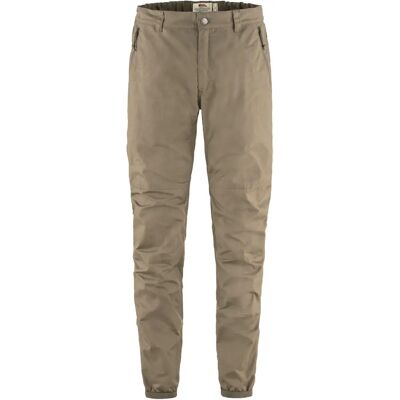 Fjällräven Pantalones Vardag para hombre Gr.50/S - Pantalón casual - beige arena Fjällräven Pantalones Vardag para hombre Gr.50/S - Pantalón casual - beige arena