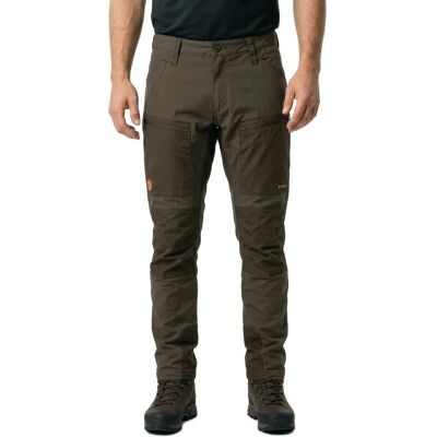 Fjällräven - KEB AGILE TROUSERS M - oliivi-tumma vihreä - Retkipuvut Fjällräven - KEB AGILE TROUSERS M - oliivi-tumma vihreä - Retkipuvut