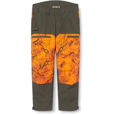Fjällräven DREV HYBRID Hosen M Herren Gr.50/S - Jagdhose - oliv-dunkelgrün/orange Fjällräven DREV HYBRID Hosen M Herren Gr.50/S - Jagdhose - oliv-dunkelgrün/orange
