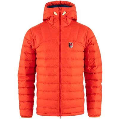Fjällräven Expedition Pack Down Hoodie - Mężczyzna - Pomarańczowy/Czerwony Fjällräven Expedition Pack Down Hoodie - Mężczyzna - Pomarańczowy/Czerwony