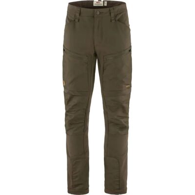 Fjällräven KEB AGILE WINTER TROUSERS M Herren Gr.46/S - Trekkinghose - oliv-dunkelgrün/braun Fjällräven KEB AGILE WINTER TROUSERS M Herren Gr.46/S - Trekkinghose - oliv-dunkelgrün/braun