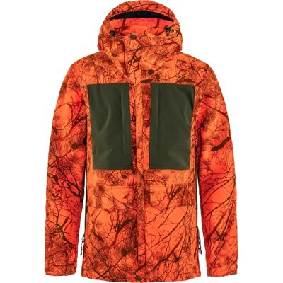 Fjällräven LAPPLAND HYBRID JACKET M - Chaqueta de caza - naranja/oliva-verde oscuro Fjällräven LAPPLAND HYBRID JACKET M - Chaqueta de caza - naranja/oliva-verde oscuro