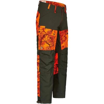 Fjällräven Lappland Hybrid Housut M - Metsästys Housut - Oliivi-tumma vihreä/Oranssi Fjällräven Lappland Hybrid Housut M - Metsästys Housut - Oliivi-tumma vihreä/Oranssi