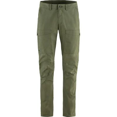 Fjällräven Abisko Hybrid Trail Trs M - Trekking Pants - Olive-Dark Green Fjällräven Abisko Hybrid Trail Trs M - Trekking Pants - Olive-Dark Green