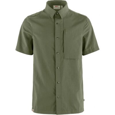 Chemise Fjällräven High Coast Pack SS M - Chemise extérieure - Vert forêt - Publicité Chemise Fjällräven High Coast Pack SS M - Chemise extérieure - Vert forêt - Publicité