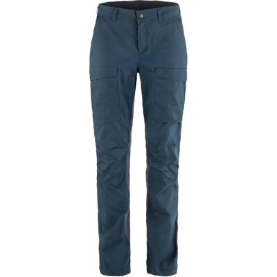 Fjällräven - ABISKO HYBRID TRAIL TROUSERS - blau - Trekking trousers Fjällräven - ABISKO HYBRID TRAIL TROUSERS - blau - Trekking trousers
