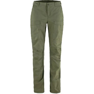 Fjällräven Abisko Hybrid Trail Spodnie W - Buty trekkingowe - ciemnozielony Fjällräven Abisko Hybrid Trail Spodnie W - Buty trekkingowe - ciemnozielony