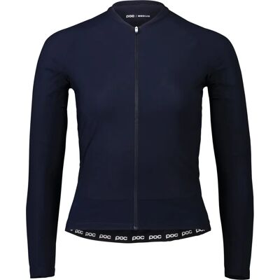 Poc Essential Road W's LS Jersey - Navy Black - Road Bike Jersey Poc Essential Road W's LS Jersey - Navy Black - Road Bike Jersey