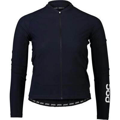 Poc Essential Road W's LS Jersey - Navy Black - Radtrikot - Damen Poc Essential Road W's LS Jersey - Navy Black - Radtrikot - Damen