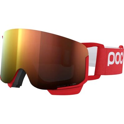 Lunettes de ski POC Nexal Mid Prismane Rouge Orange - Ski goggles - Publicité Lunettes de ski POC Nexal Mid Prismane Rouge Orange - Ski goggles - Publicité