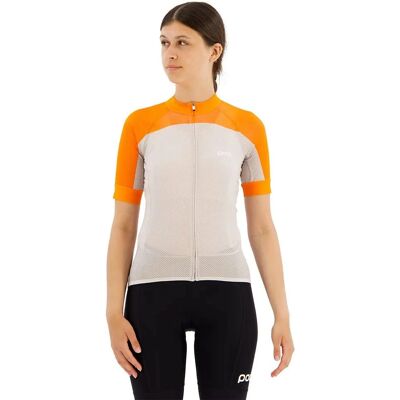 POC - Essential Road Logo - Grigio - Arancione - Jersey POC - Essential Road Logo - Grigio - Arancione - Jersey