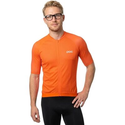 POC Pristine Orange Kortärmad Cykeltröja - XL POC Pristine Orange Kortärmad Cykeltröja - XL