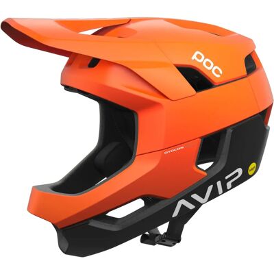Casque VTT POC Otocon Race MIPS Orange Fluorescent - Publicité Casque VTT POC Otocon Race MIPS Orange Fluorescent - Publicité