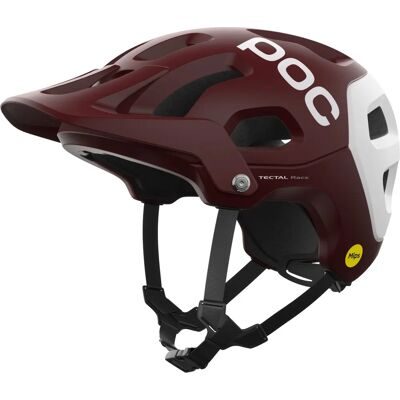 Casque POC Tectal Race MIPS - Rouge Grenat / Blanc - Enduro Casque POC Tectal Race MIPS - Rouge Grenat / Blanc - Enduro