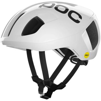 Capacete Ventral MIPS POC Branco - Capacete de Ciclismo Aerodinâmico Leve Capacete Ventral MIPS POC Branco - Capacete de Ciclismo Aerodinâmico Leve