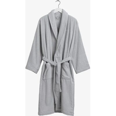 Gant Lysgrå Unisex Badekåpe - Badekåpe Gant Lysgrå Unisex Badekåpe - Badekåpe