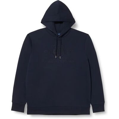 GANT Tonal Archive Shield Hoodie (2037020) - navy GANT Tonal Archive Shield Hoodie (2037020) - navy