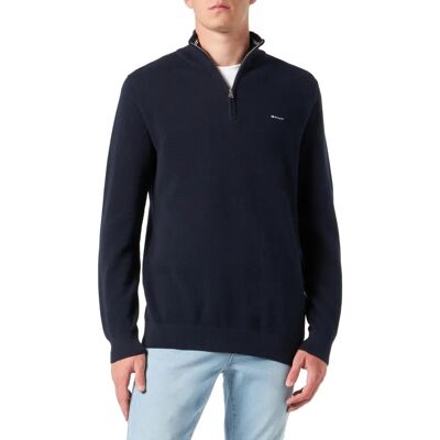 GANT Halb-zip Pullover (8040523) - Sweatshirt blau GANT Halb-zip Pullover (8040523) - Sweatshirt blau