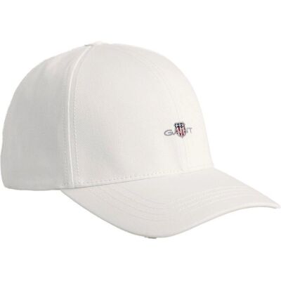 GANT Shield High Cap (9900110) - vit GANT Shield High Cap (9900110) - vit