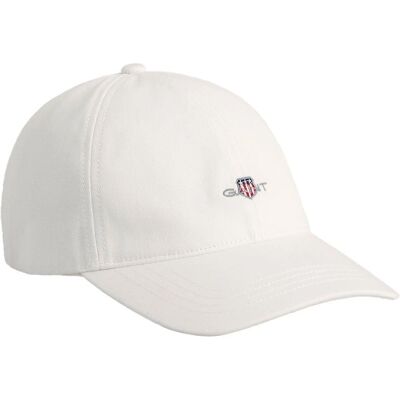 GANT Shield Cap (9900111) - vit GANT Shield Cap (9900111) - vit
