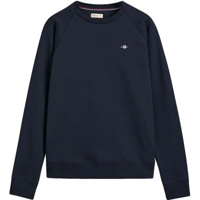 GANT Shield C-Neck - Größe 5-6Y Blau - Sweatshirt GANT Shield C-Neck - Größe 5-6Y Blau - Sweatshirt