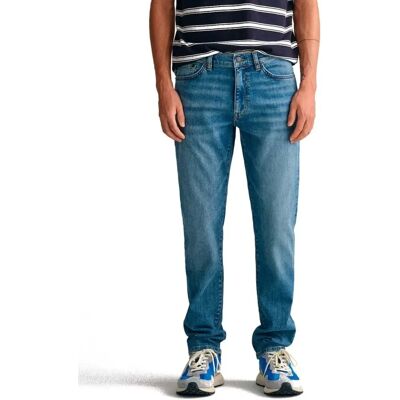 GANT Jeans Slim Fit (1000260) - (1000260-971) bleu GANT Jeans Slim Fit (1000260) - (1000260-971) bleu