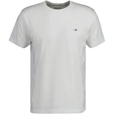 GANT Slim Fit Shield T-shirt (2003185) vit GANT Slim Fit Shield T-shirt (2003185) vit