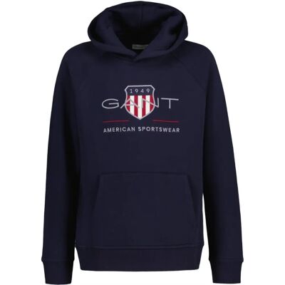GANT Shield Regular Fit Sweatshirt (2006065) - blå GANT Shield Regular Fit Sweatshirt (2006065) - blå