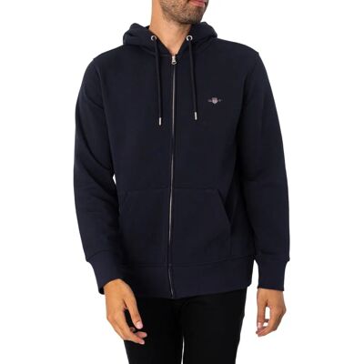 GANT Shield Sweatjacke (2007059) - (2007059-433) blau GANT Shield Sweatjacke (2007059) - (2007059-433) blau