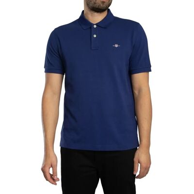 GANT Regular Fit Shield Piqué Poloshirt (2210) - rich navy GANT Regular Fit Shield Piqué Poloshirt (2210) - rich navy