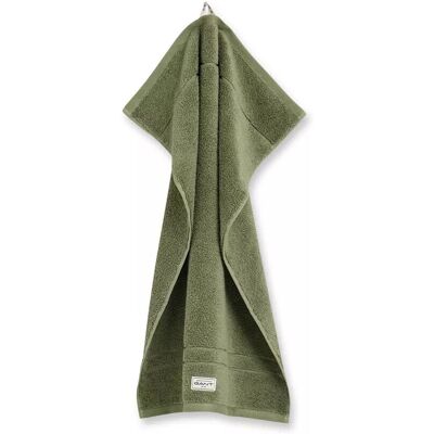 Gant Organic Premium Håndkle - 30x50cm - Grønn - Badekåpe Gant Organic Premium Håndkle - 30x50cm - Grønn - Badekåpe