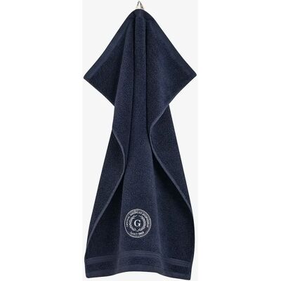 Gant Crest Håndkle - 50x70cm Blå Gant Crest Håndkle - 50x70cm Blå