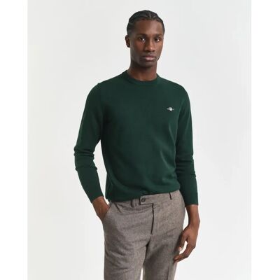 GANT Classic Sweater (8030561) - tartan green GANT Classic Sweater (8030561) - tartan green