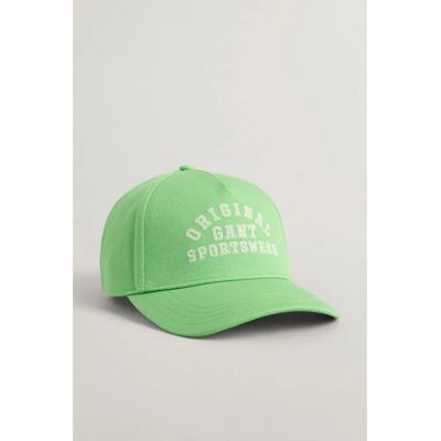 GANT Original Sportswear Cap - Zelená - S/M - Unisex GANT Original Sportswear Cap - Zelená - S/M - Unisex