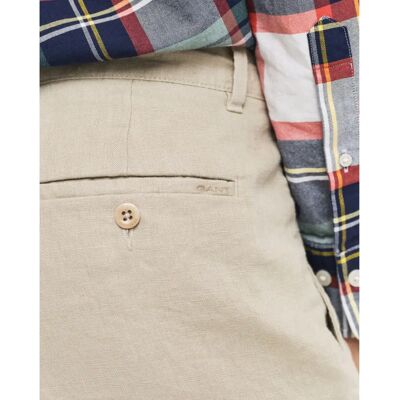 Gant Beiga linneavslappnade shorts - Shorts Gant Beiga linneavslappnade shorts - Shorts