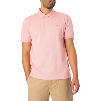 GANT Herren Pink Kontrast Polo - Kurzarm - Regulär Passform GANT Herren Pink Kontrast Polo - Kurzarm - Regulär Passform