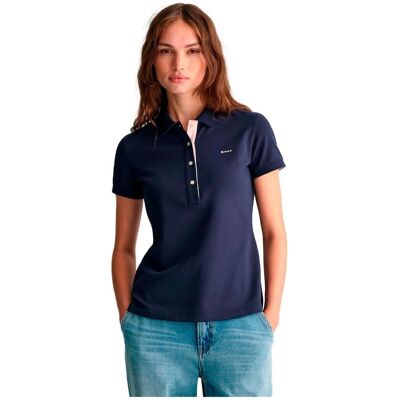Gant Pólo de piqué marinho - Roupas casuais Gant Pólo de piqué marinho - Roupas casuais