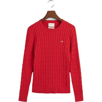 Maglione girocollo in cotone elasticizzato GANT (4800100) Maglione girocollo in cotone elasticizzato GANT (4800100)
